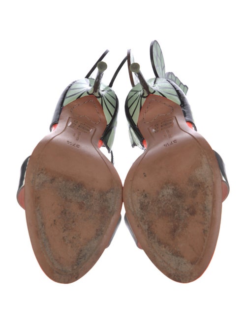 Sophia Webster Leather Printed Sandals
