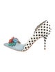Sophia Webster Leather Polka Dot Print D'Orsay Pumps