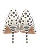 Sophia Webster Leather Polka Dot Print D'Orsay Pumps