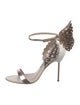 Sophia Webster Leather Lasercut Accents Sandals
