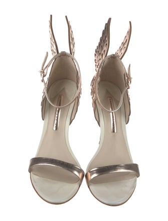 Sophia Webster Leather Lasercut Accents Sandals