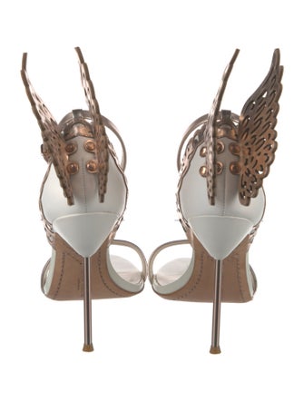 Sophia Webster Leather Lasercut Accents Sandals