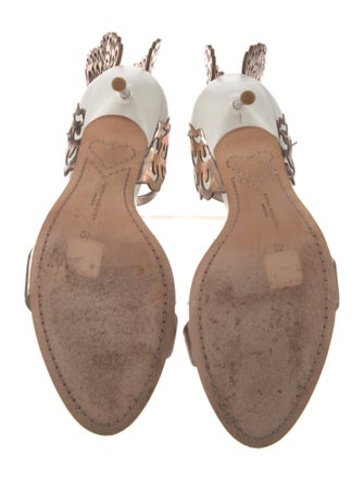 Sophia Webster Leather Lasercut Accents Sandals