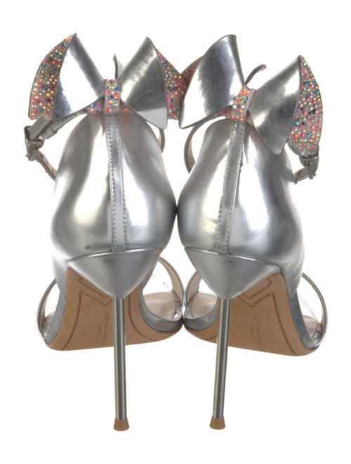 Sophia Webster Leather Bow Accents Sandals