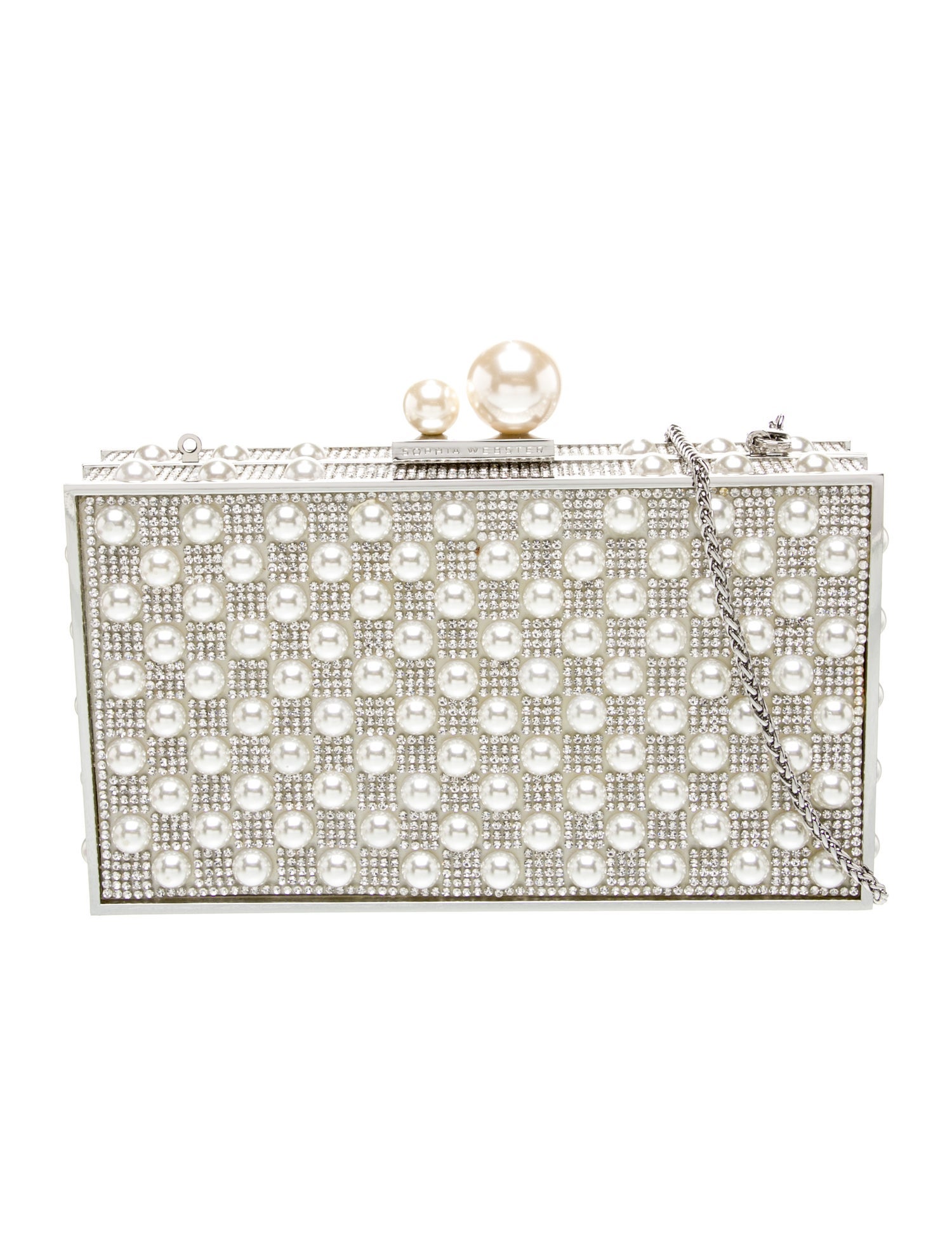 Sophia Webster Metal Minaudière