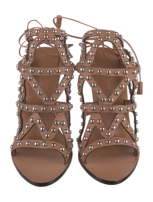 Sophia Webster Leather Studded Accents Gladiator Sandals