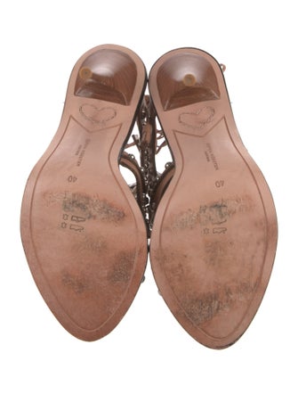 Sophia Webster Leather Studded Accents Gladiator Sandals