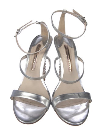 Sophia Webster Leather Crystal Embellishments Sandals
