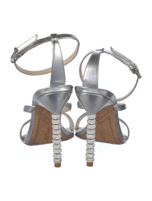 Sophia Webster Leather Crystal Embellishments Sandals