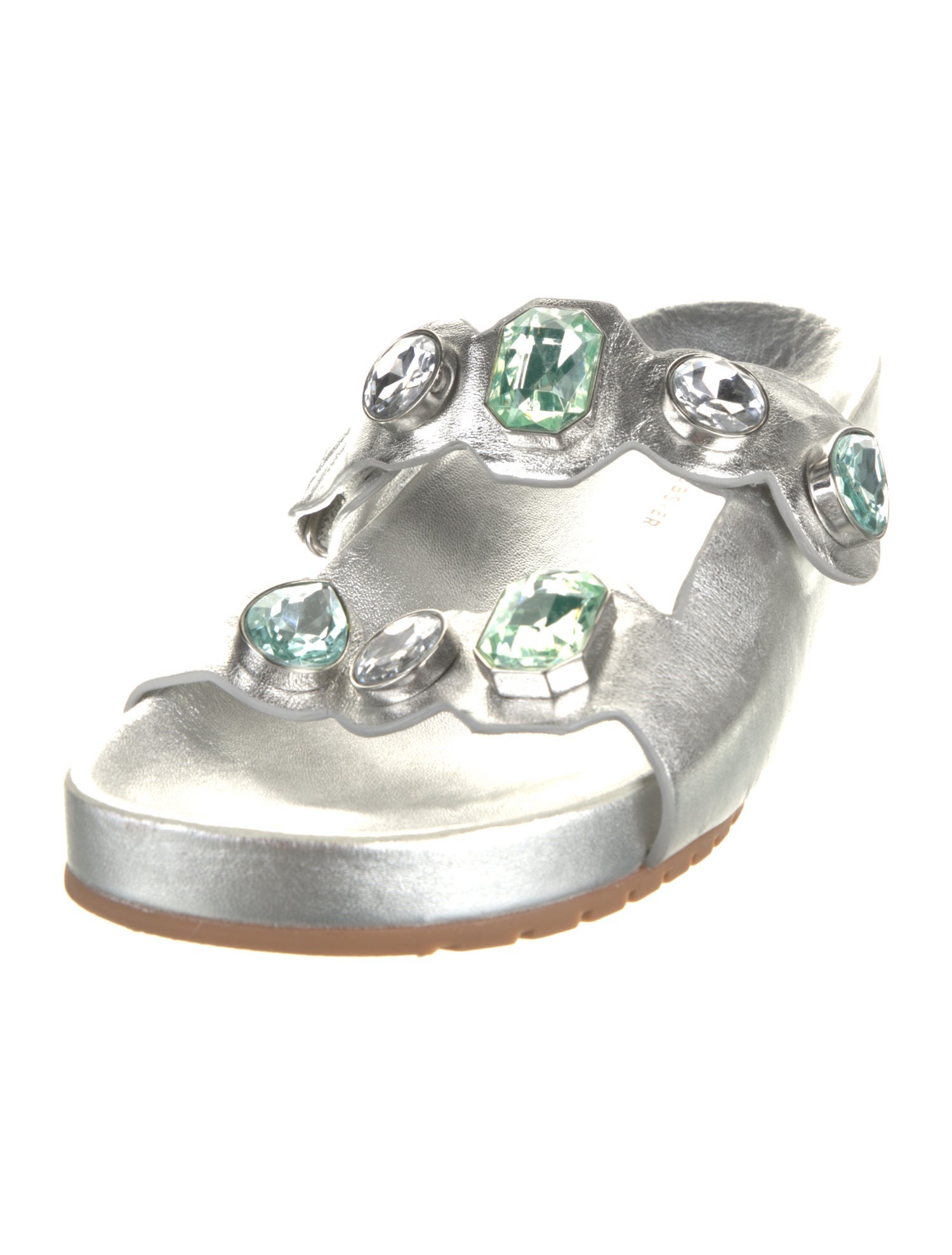 Sophia Webster Leather T-Strap Sandals