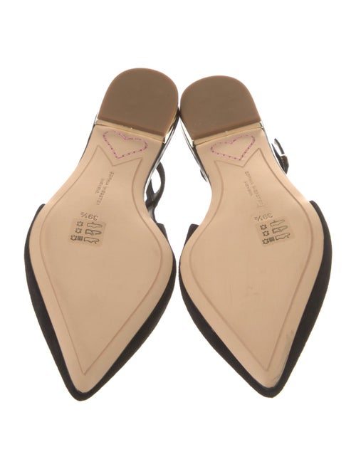 Sophia Webster Suede Slingback Flats