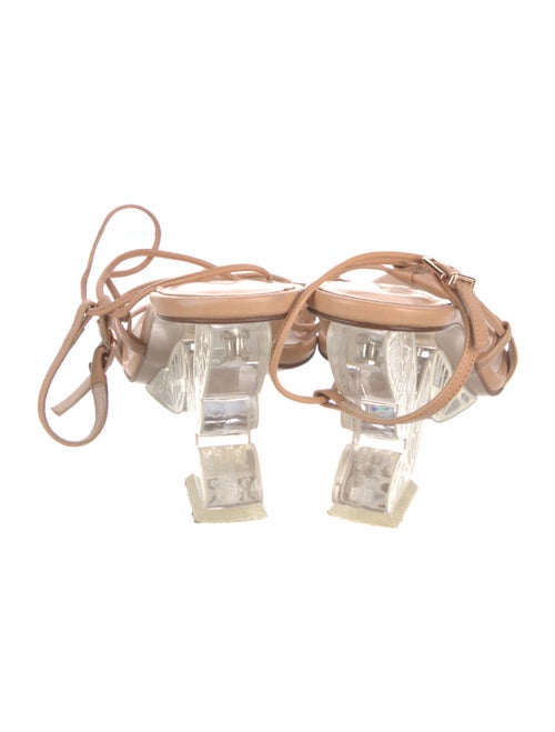 Sophia Webster Leather Slingback Sandals