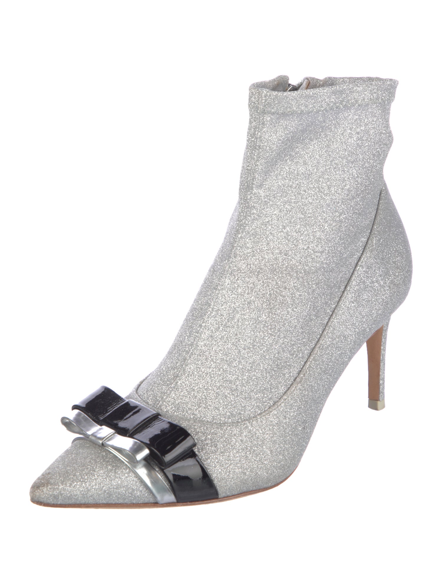 Sophia Webster Glitter Graphic Print Sandals