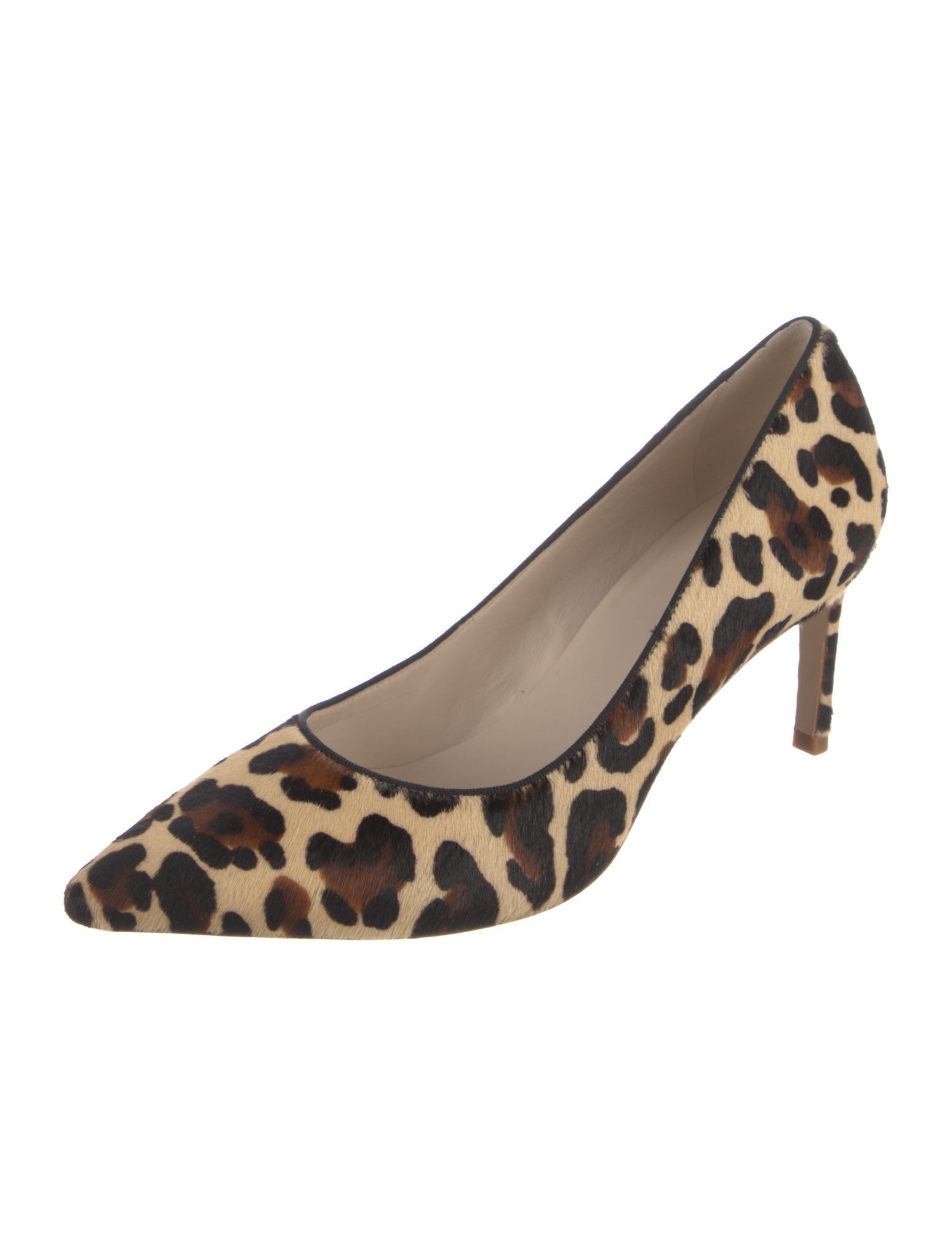 Sophia Webster Ponyhair Animal Print Pumps