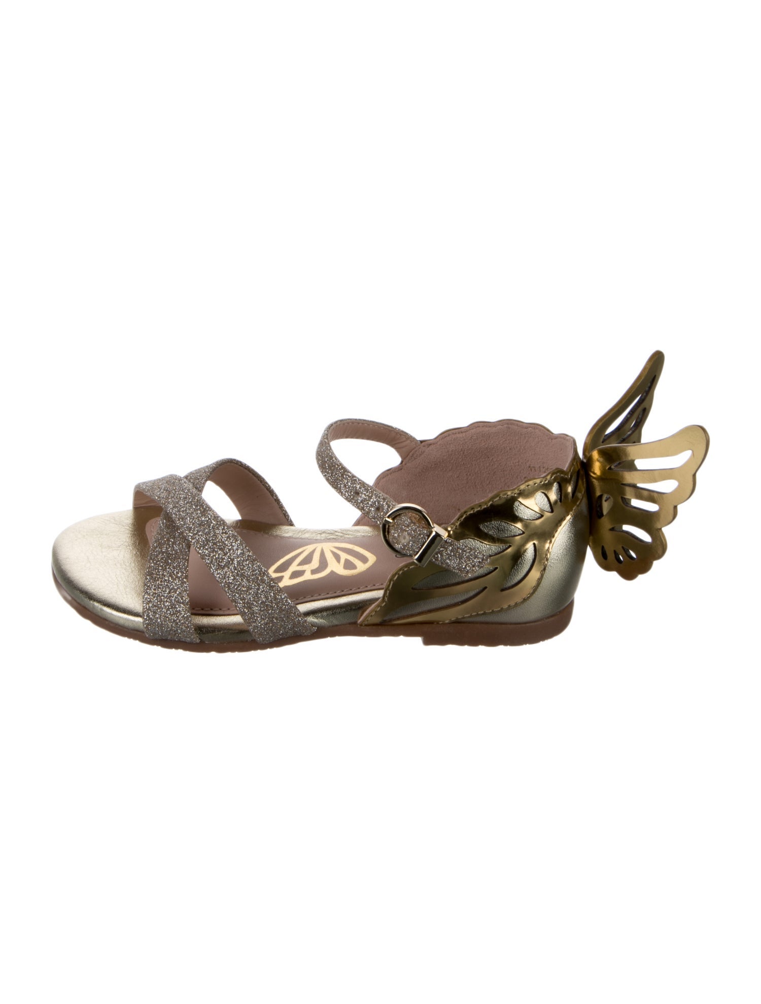 Sophia Webster Glitter Accent Sandals