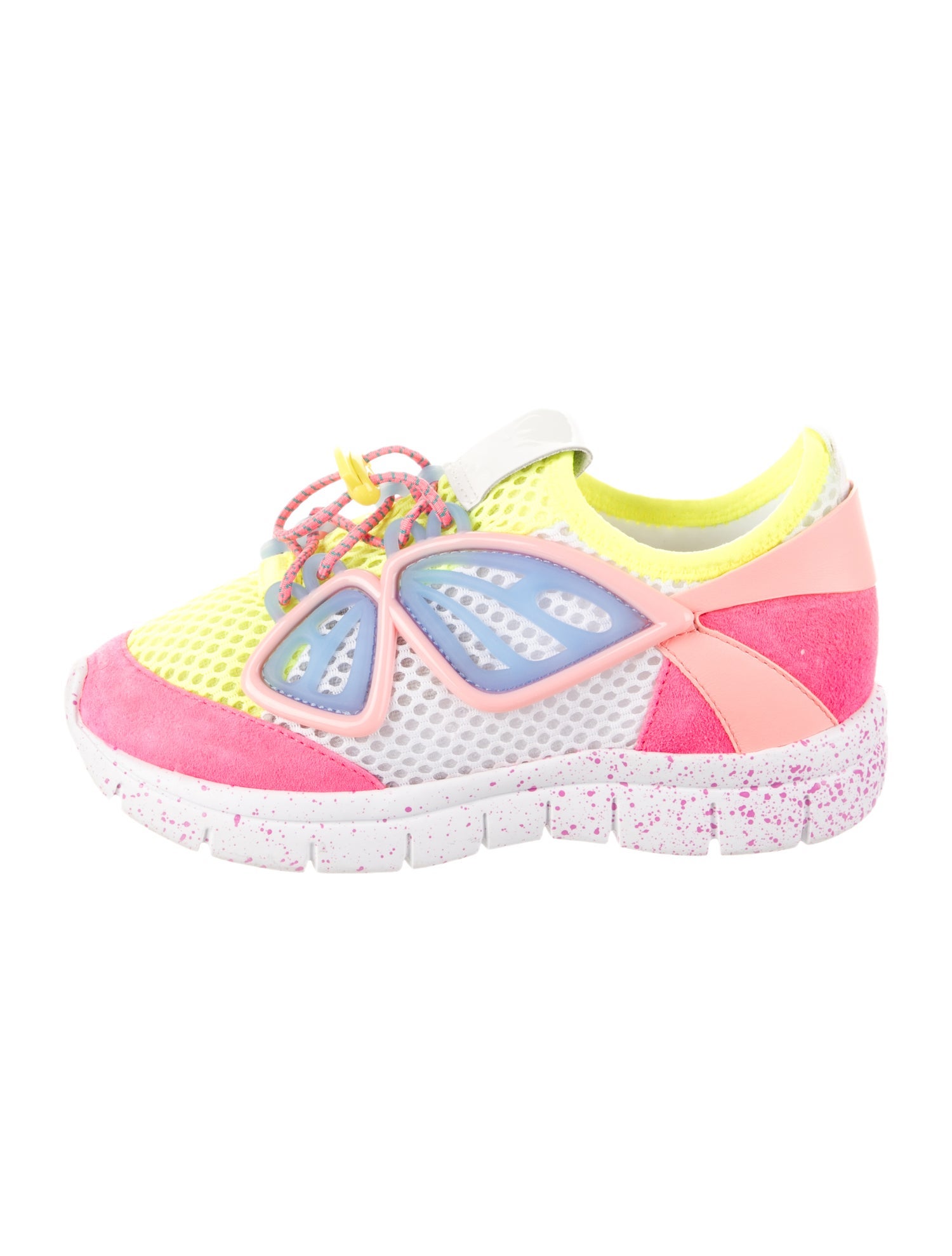 Sophia Webster Girls' Color Block Mesh Low Top Sneakers
