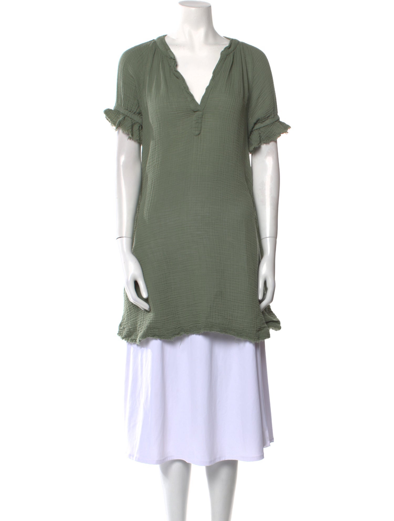 9seed V-Neck Mini Dress