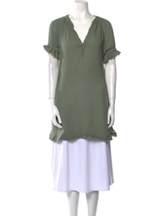 9seed V-Neck Mini Dress