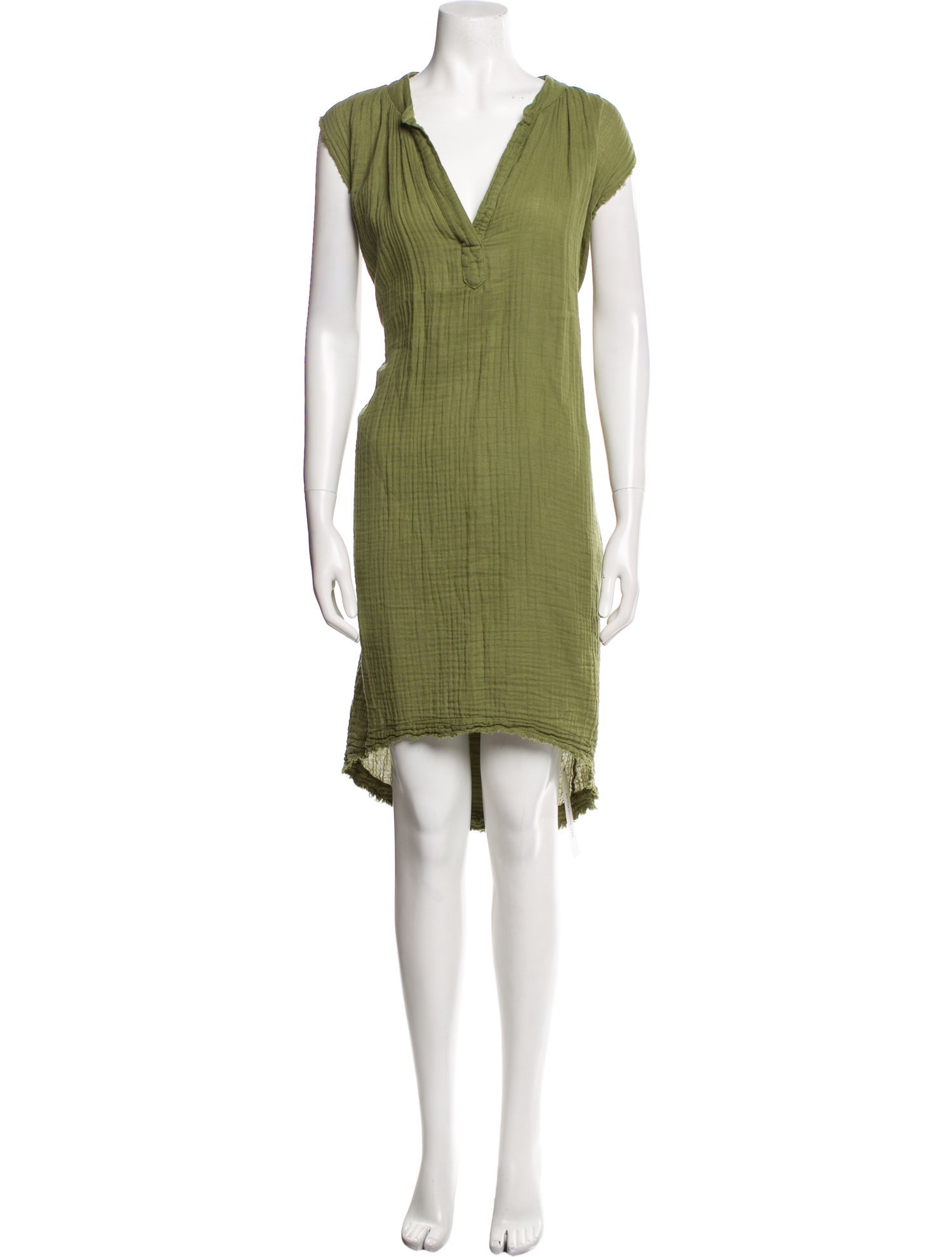 9seed V-Neck Midi Length Dress