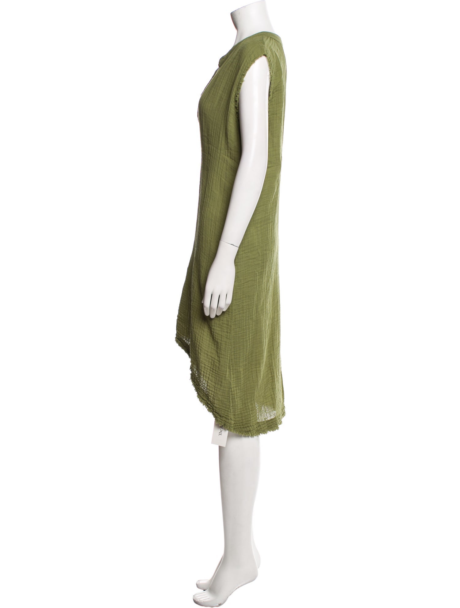 9seed V-Neck Midi Length Dress