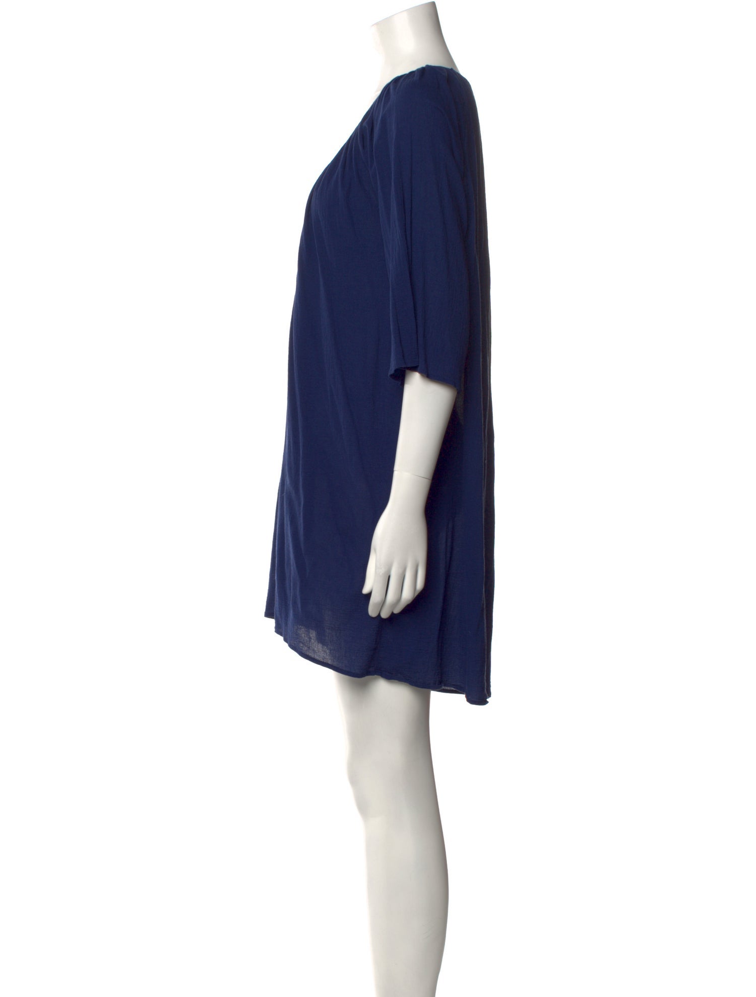 9seed Scoop Neck Mini Dress