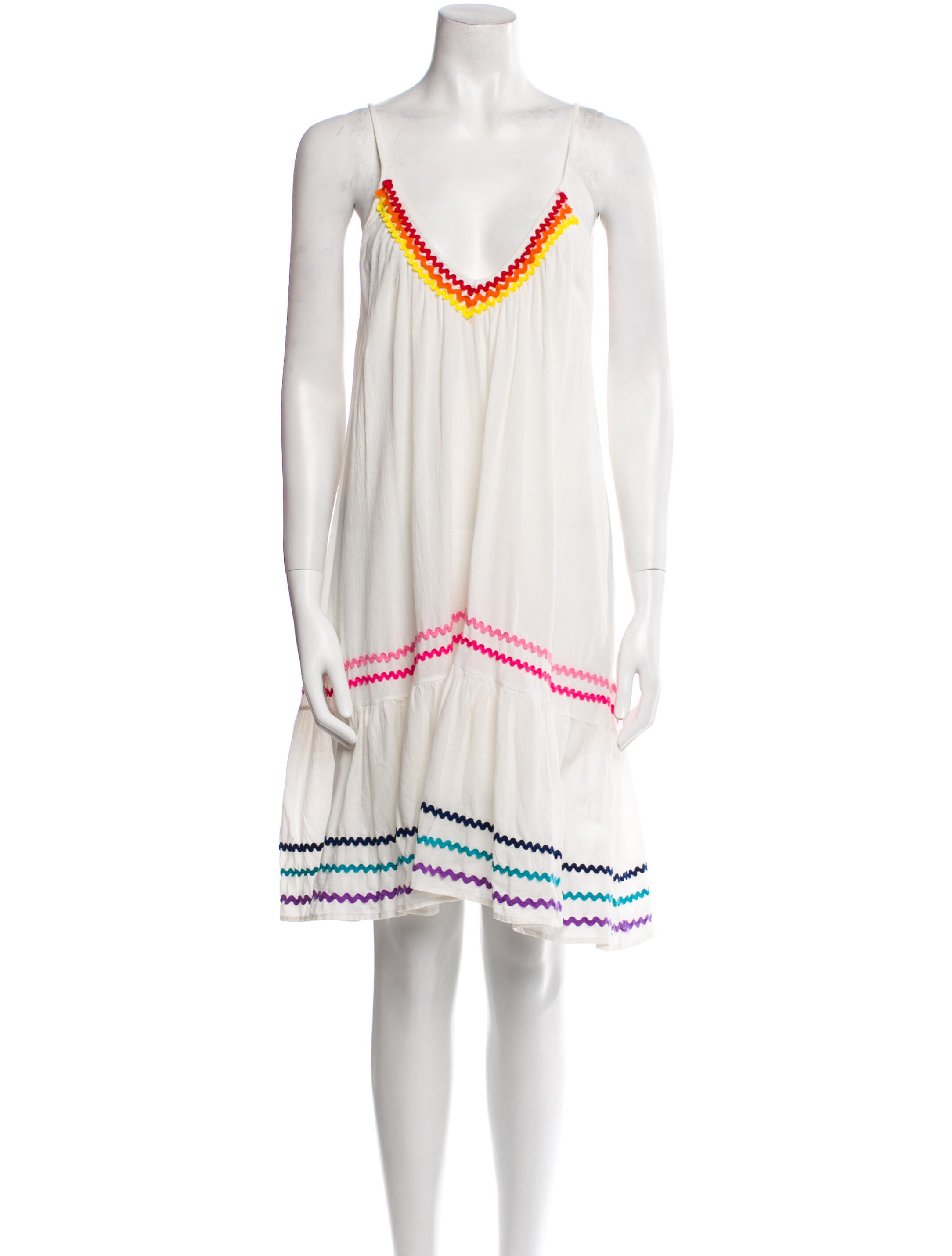 9seed Striped Knee-Length Dress