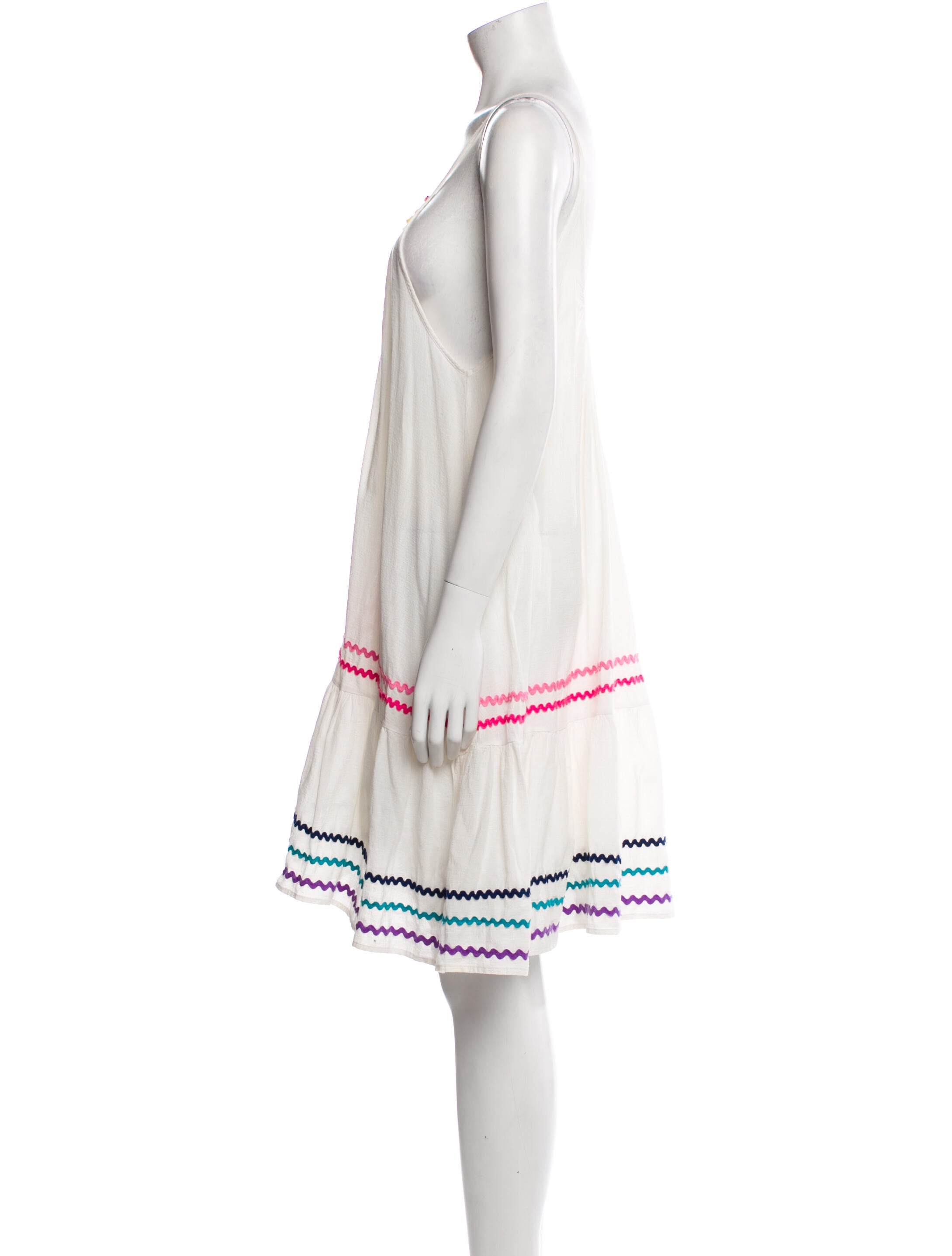 9seed Striped Knee-Length Dress