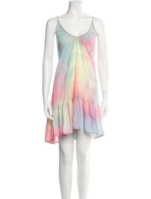 9seed Tie-Dye Print Mini Dress