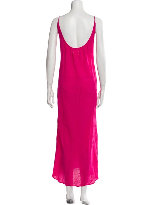 9seed Scoop Neck Long Dress