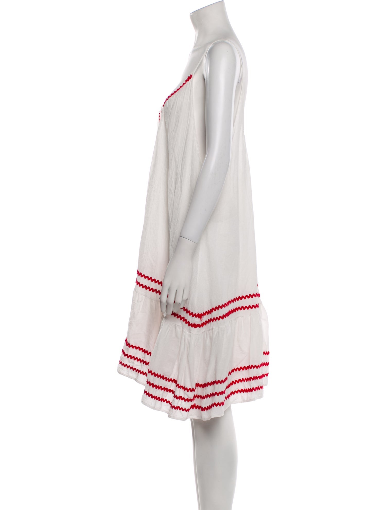 9seed Striped Knee-Length Dress