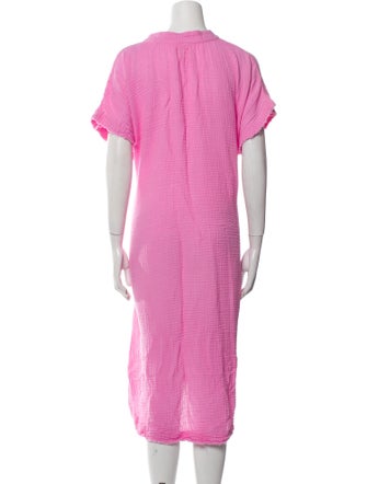 9seed V-Neck Midi Length Dress