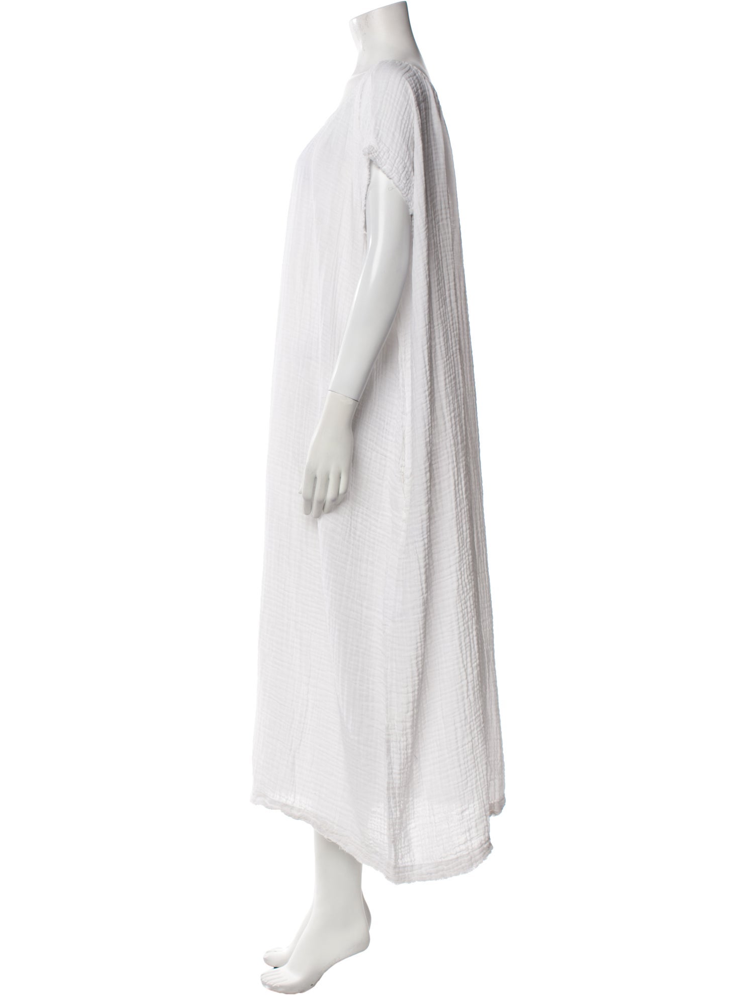 9seed Scoop Neck Midi Length Dress