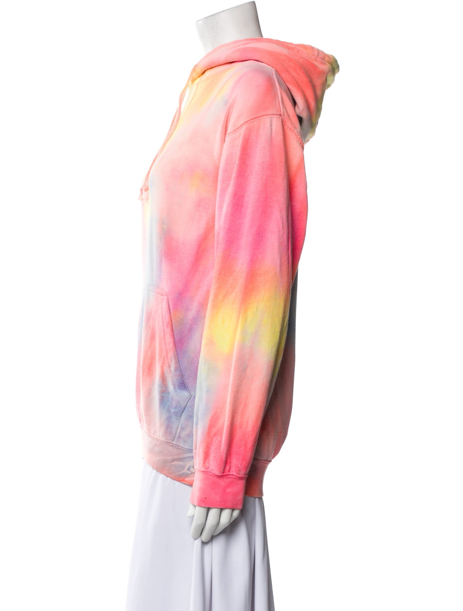 9seed Tie-Dye Print V-Neck Sweatshirt
