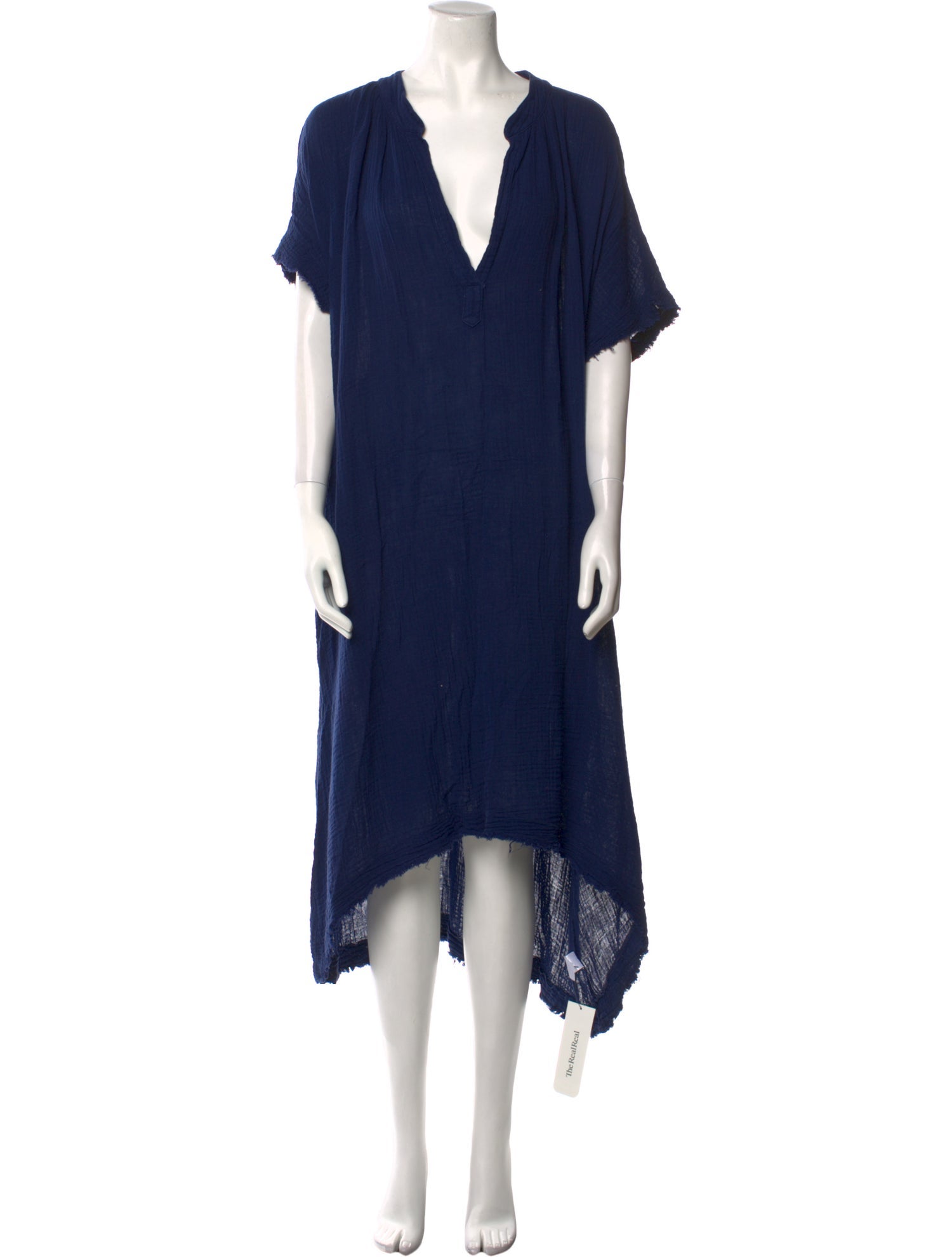 9seed V-Neck Midi Length Dress