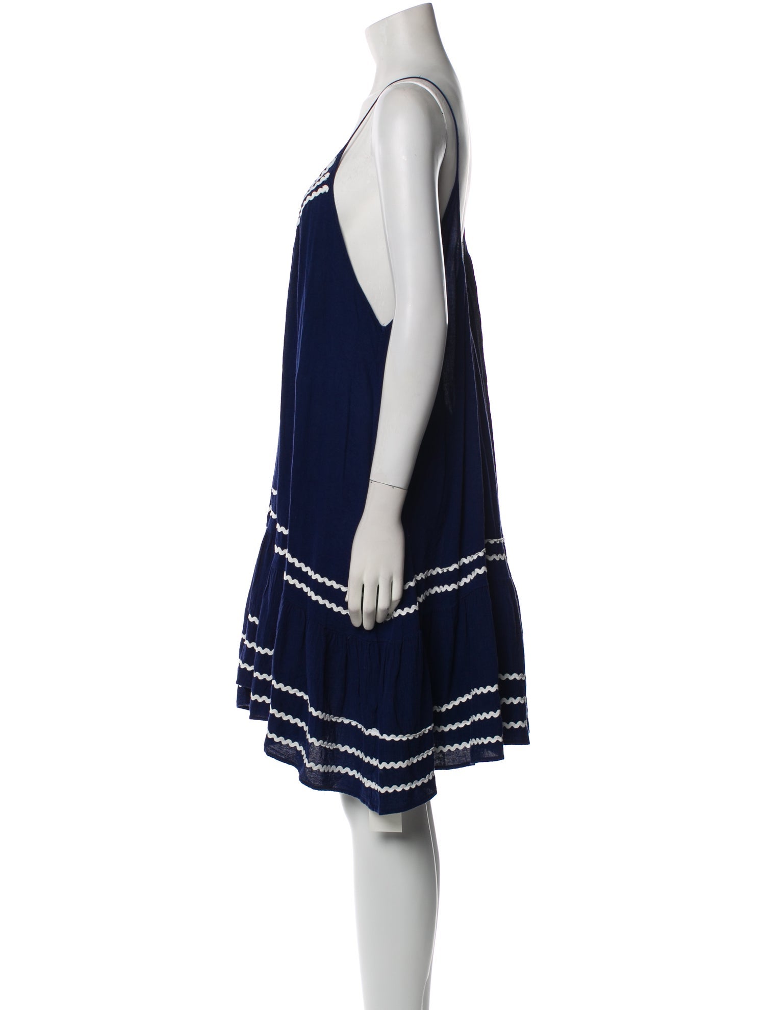 9seed Striped Knee-Length Dress