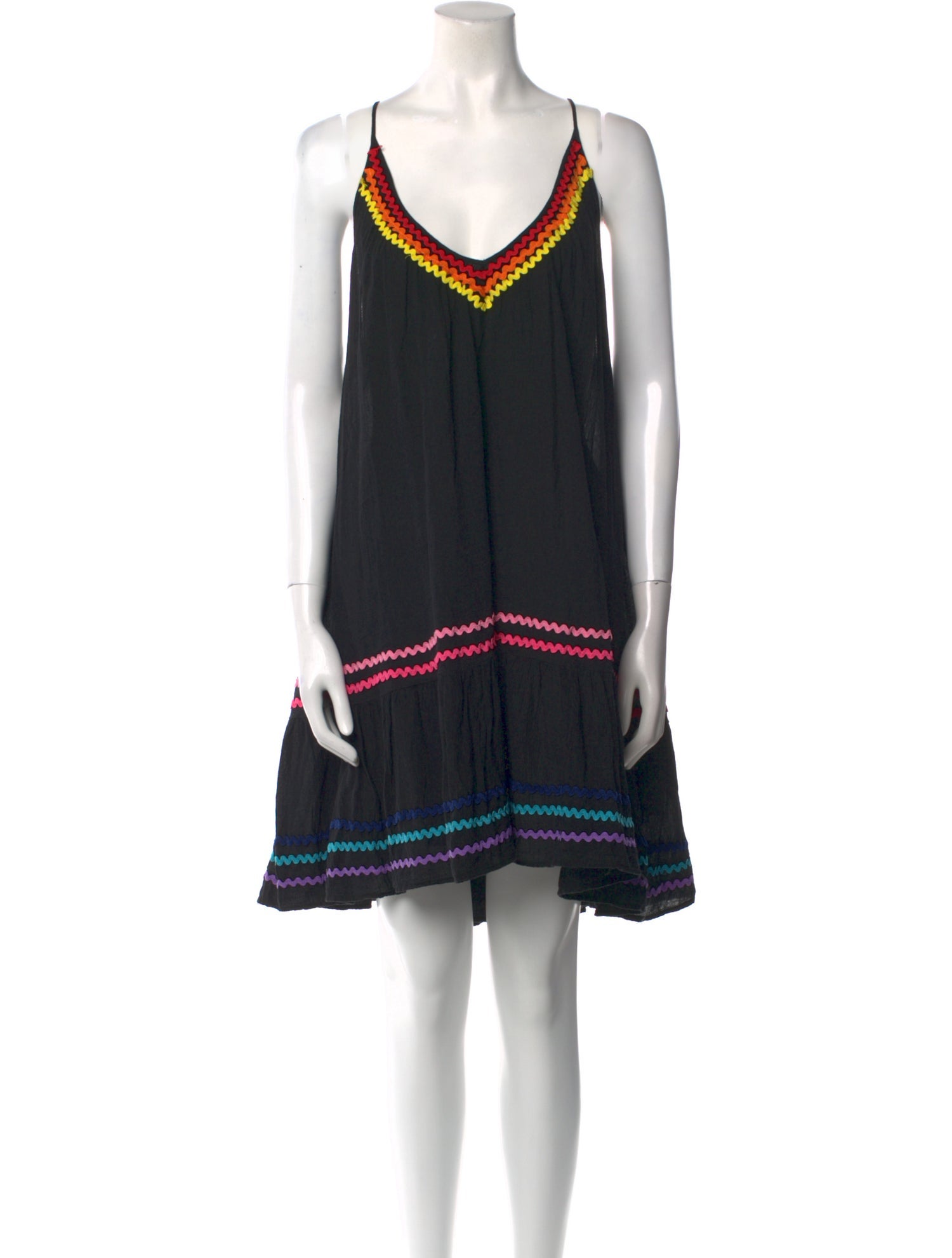 9seed Striped Knee-Length Dress