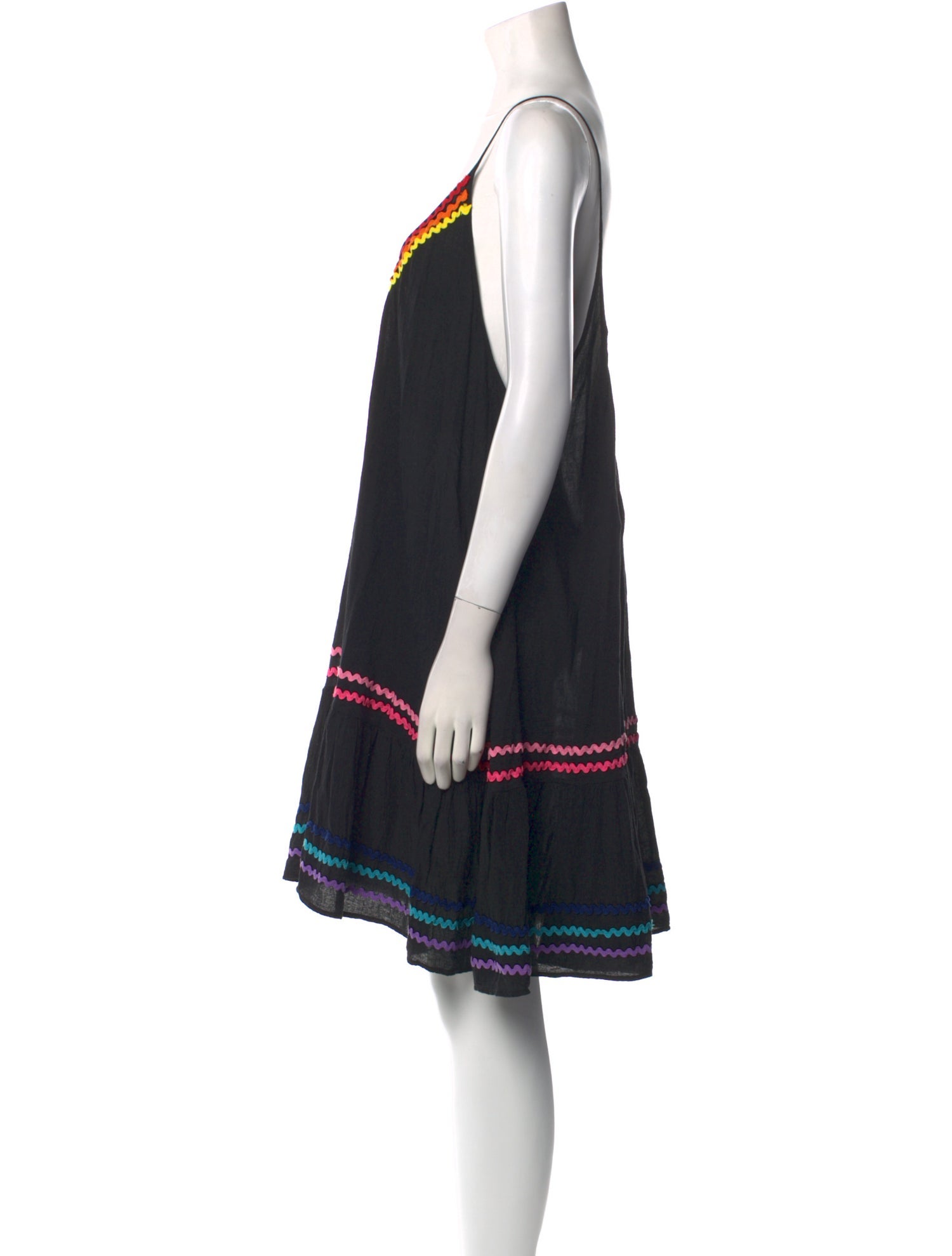 9seed Striped Knee-Length Dress