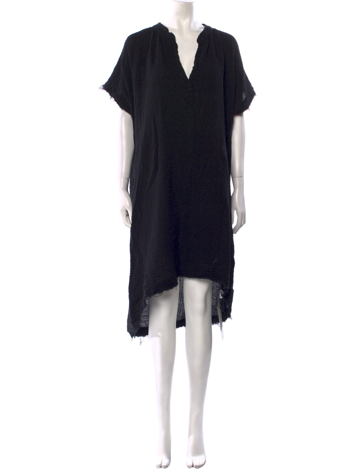 9seed V-Neck Midi Length Dress