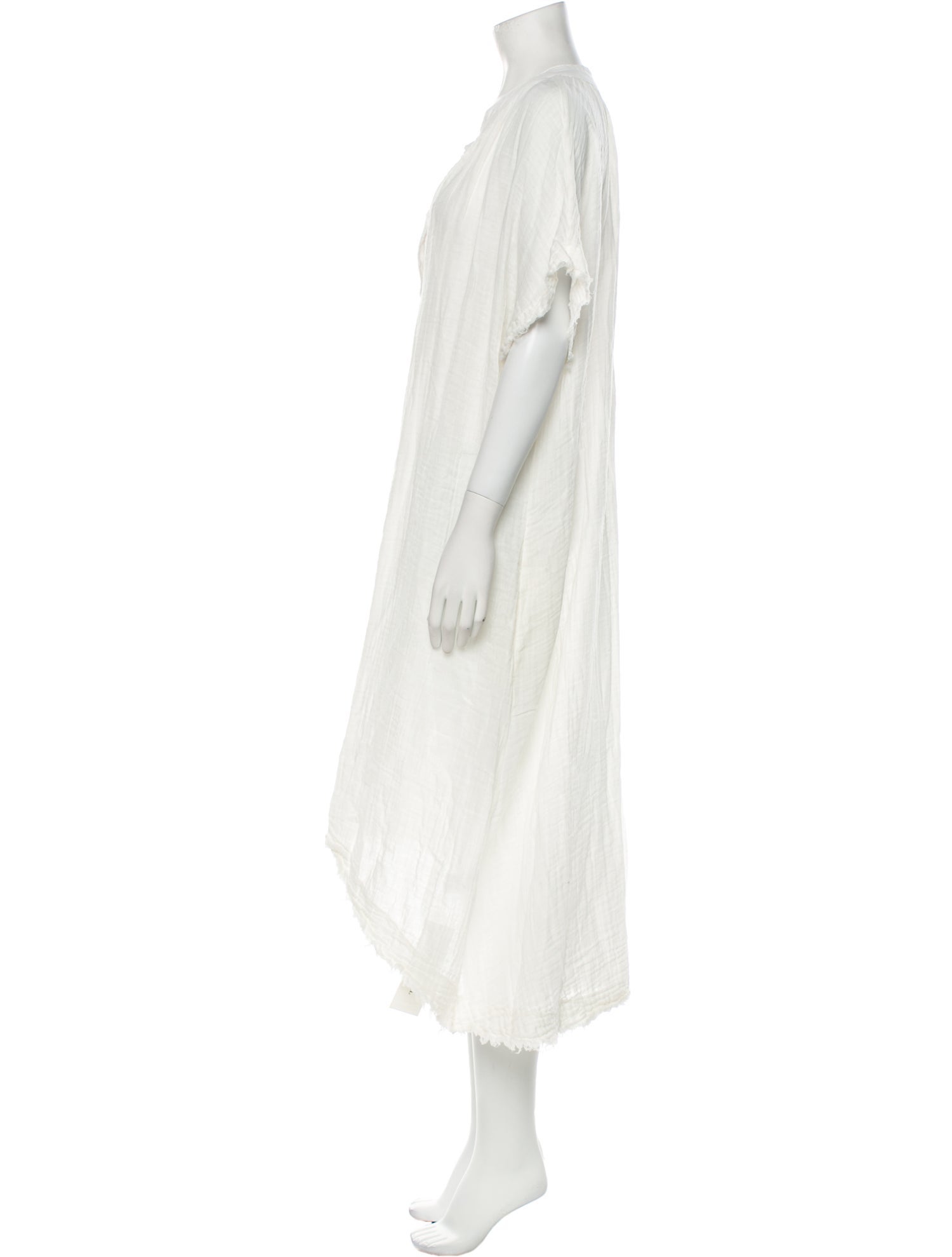 9seed V-Neck Midi Length Dress