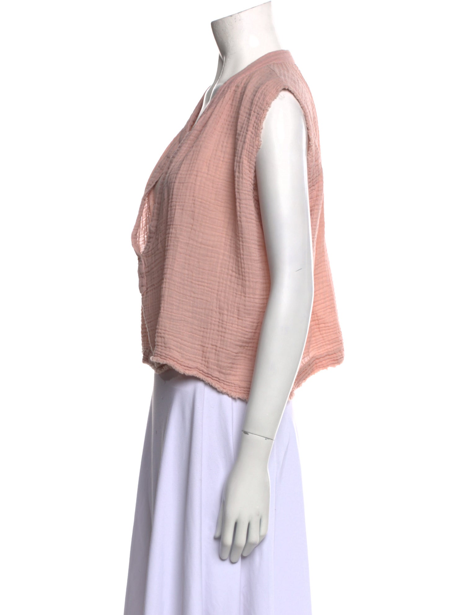 9seed V-Neck Short Sleeve Crop Top