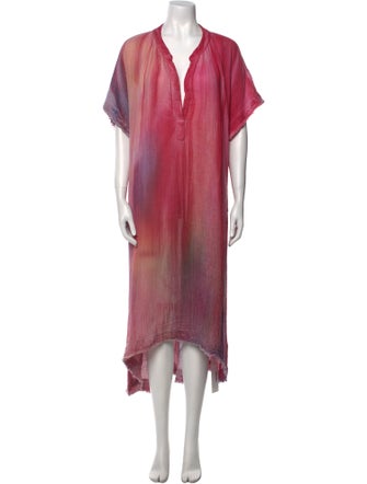 9seed V-Neck Long Dress