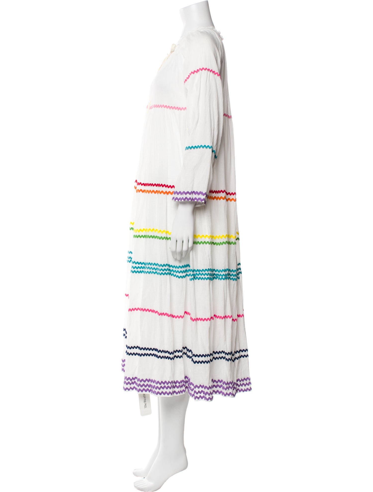 9seed Striped Midi Length Dress