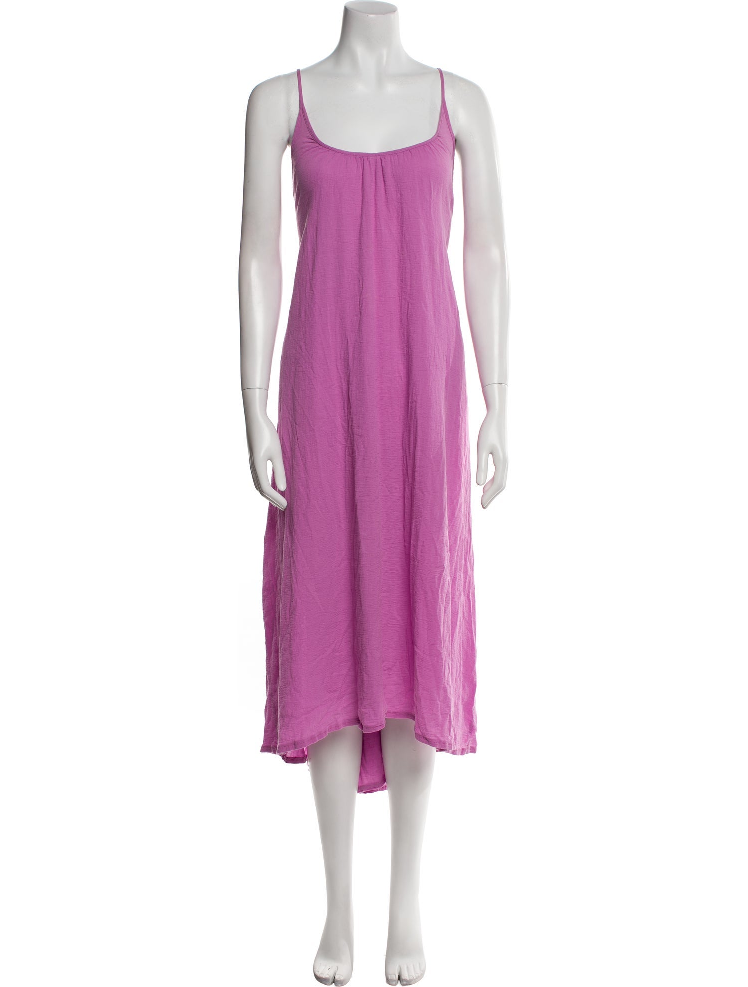 9seed Scoop Neck Midi Length Dress