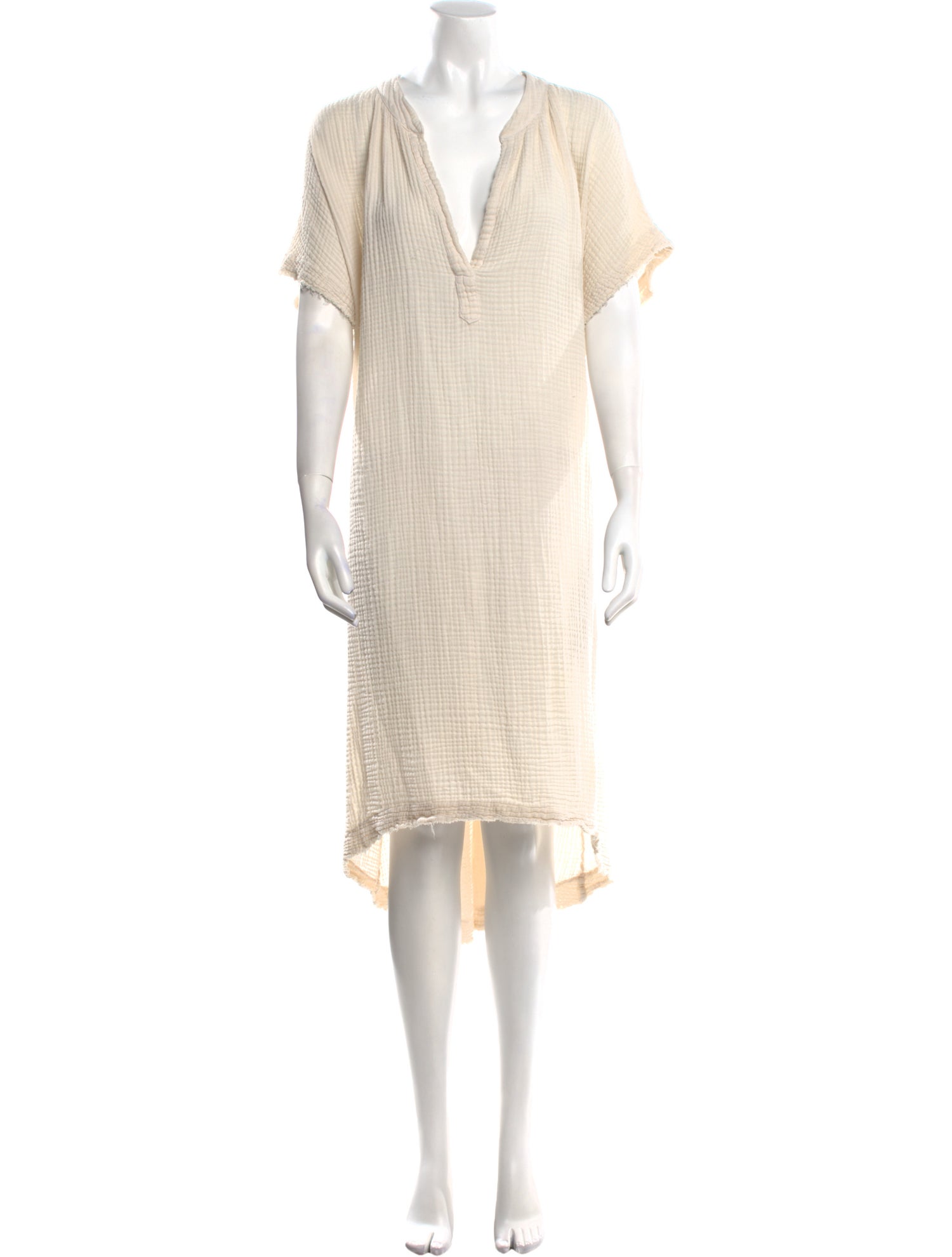 9seed V-Neck Midi Length Dress