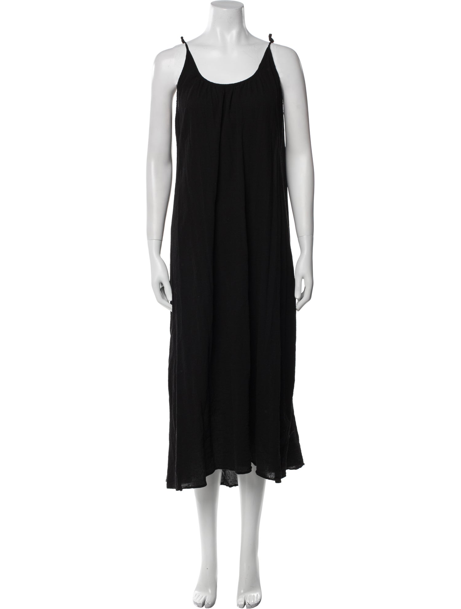 9seed Scoop Neck Midi Length Dress