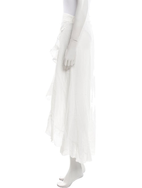 9seed Ruffle Embellishment Midi Length Skirt