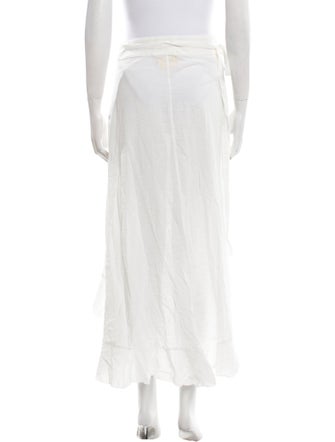 9seed Ruffle Embellishment Midi Length Skirt