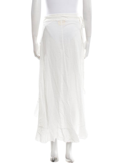 9seed Ruffle Embellishment Midi Length Skirt