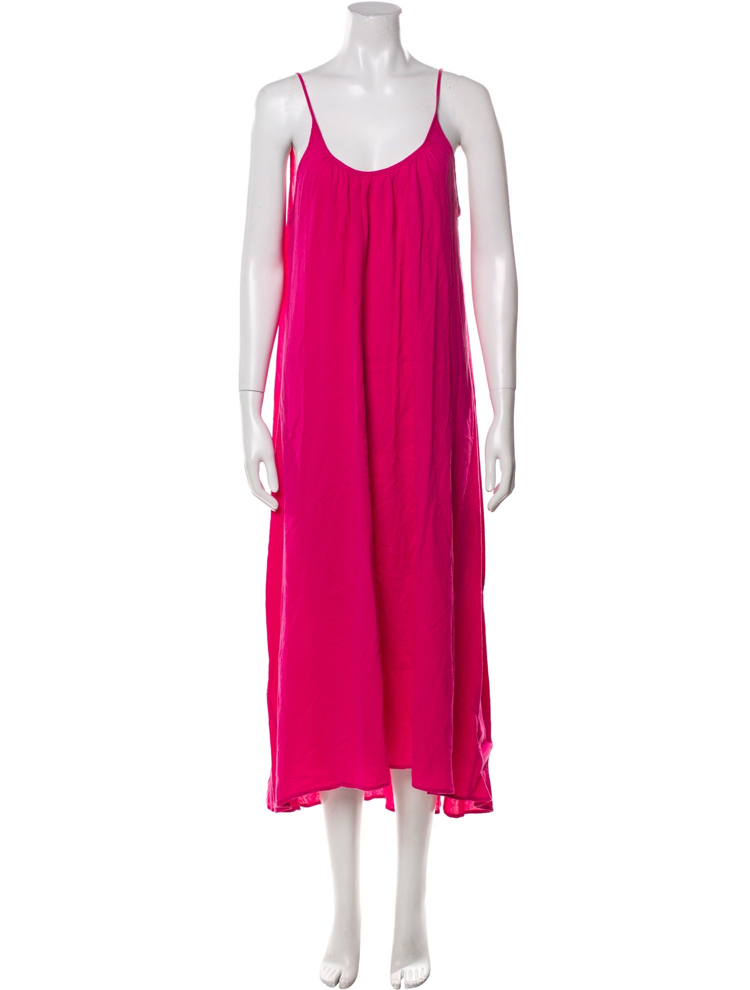 9seed Scoop Neck Long Dress