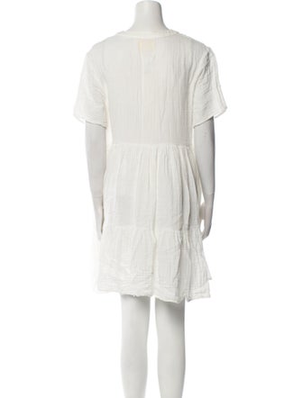 9seed V-Neck Mini Dress